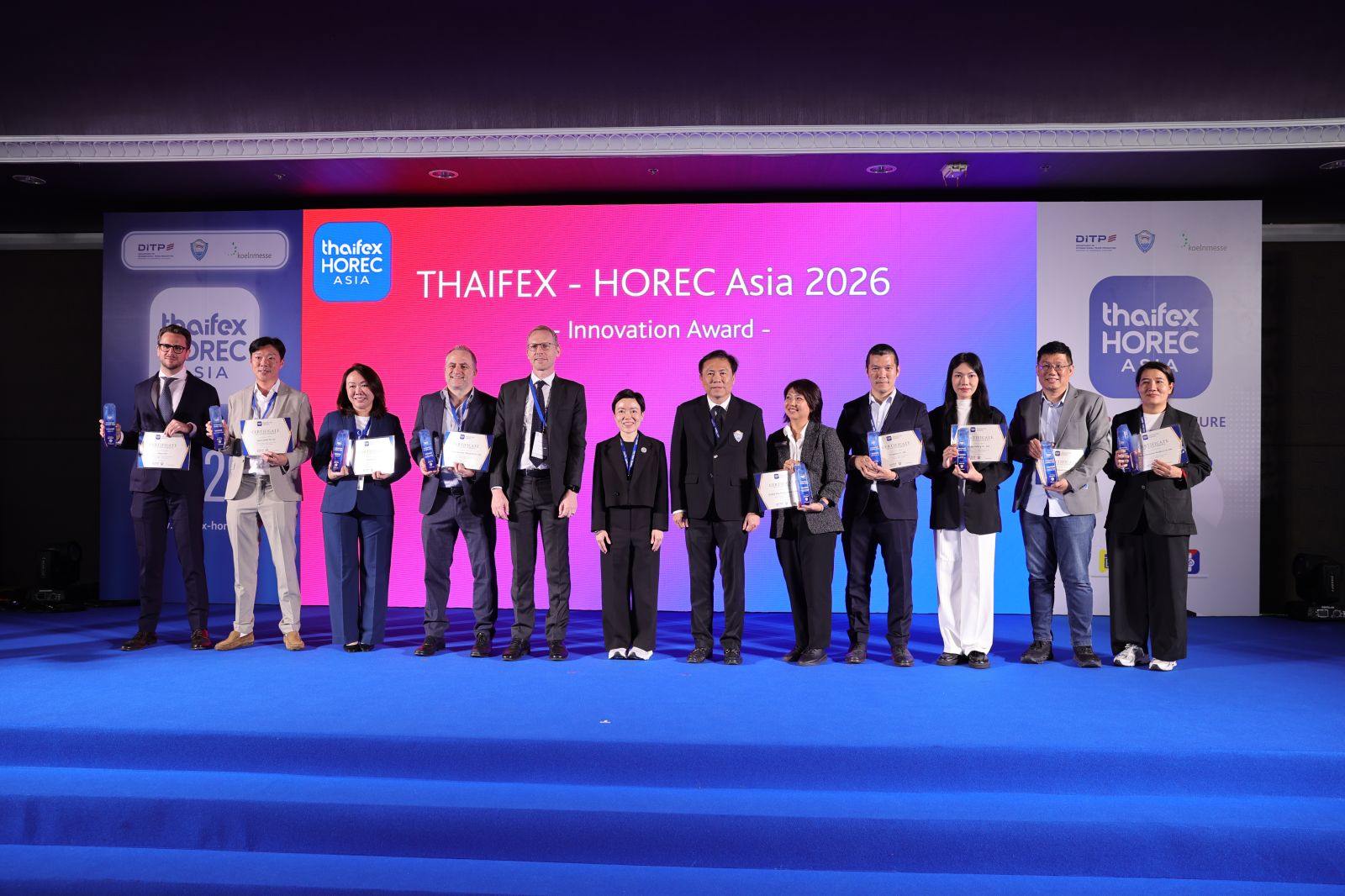 Thai Innovation Shines! Four Thai Companies Win THAIFEX – HOREC ASIA Innovation Awards 2026