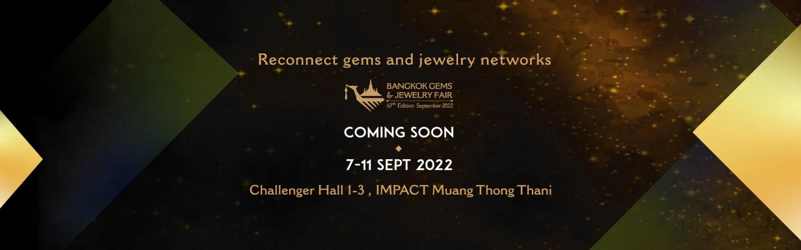  The coming back of the ‘67th Bangkok Gems and Jewelry Fair’ after the Covid-19 outbreak